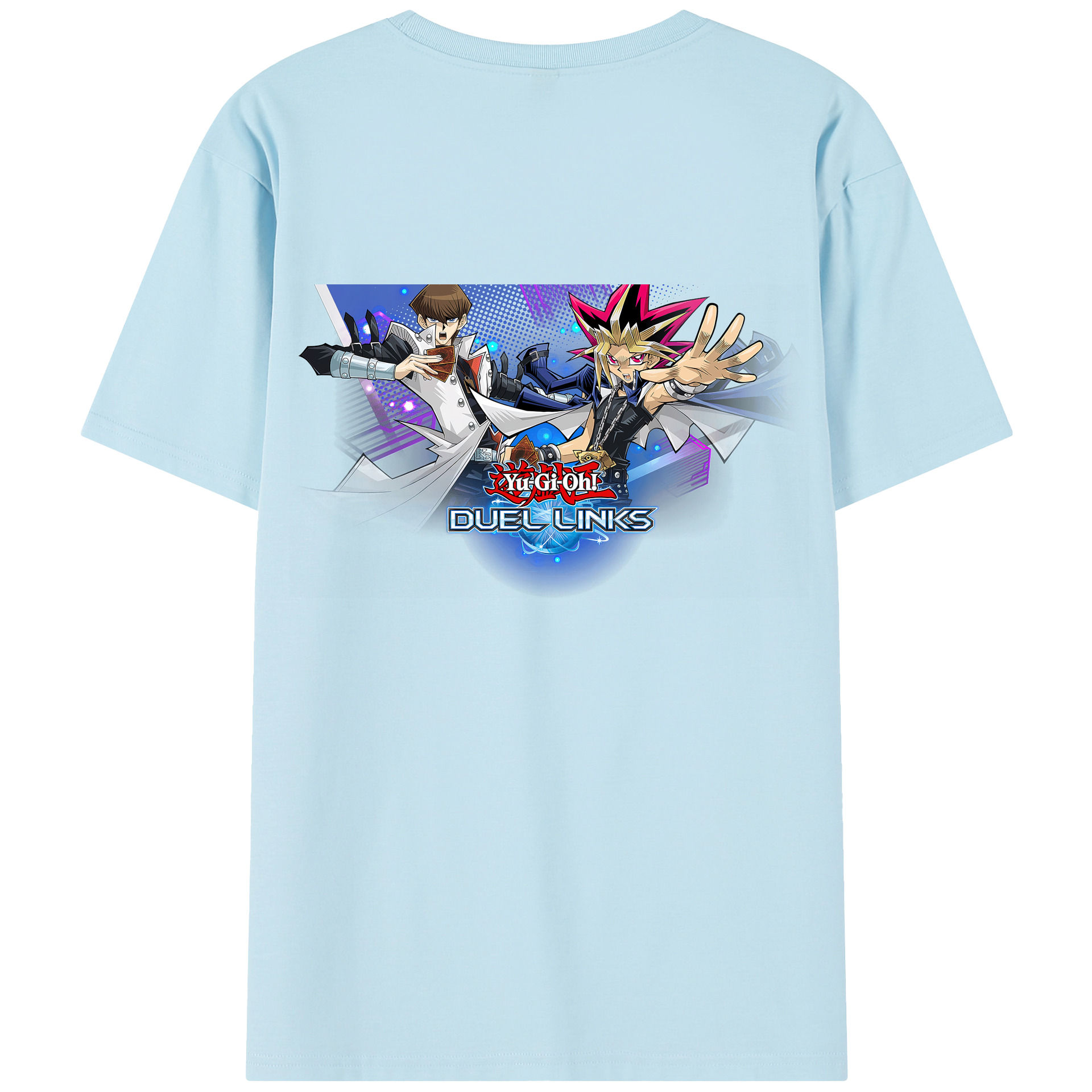 （画像用） 遊☆戯☆王 Yu-Gi-Oh! 綿100％半袖Tシャツ（背面プリント）
